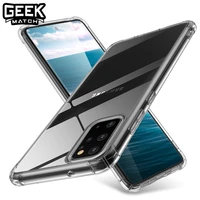 anti knock case for samsung s20 clear case samsung s20 shockproof cover transparent silicon soft back samsung s20 ultra case