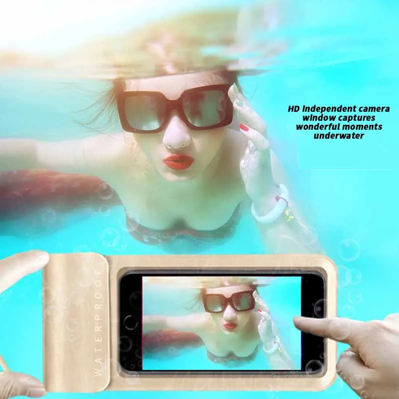 Водонепроницаемый чехол для телефона 3 5-6 2 дюймов с подушкой безопасности