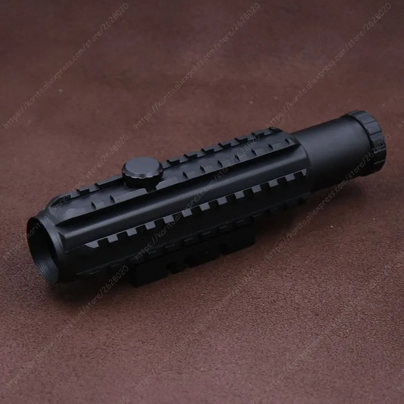 Тактический 4x28 прицел с тремя сторонами Пикатинни База водонепроницаемый