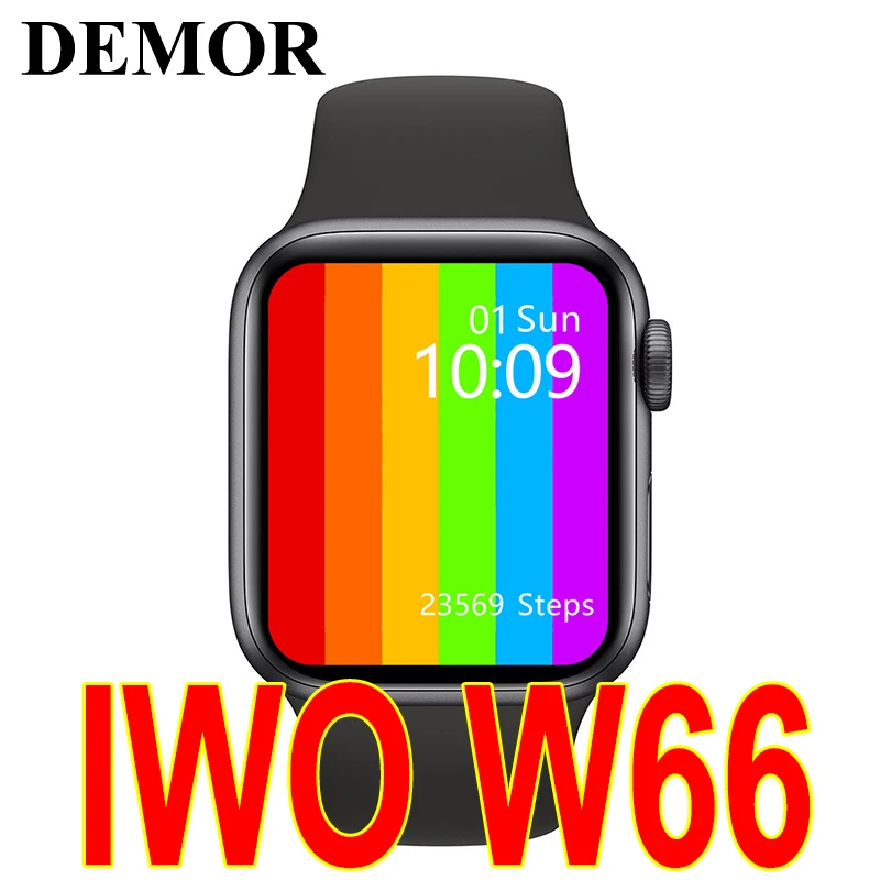

Смарт-часы DEMOR IWO 14 W66, 6 дюймов, 40 мм, с пульсометром