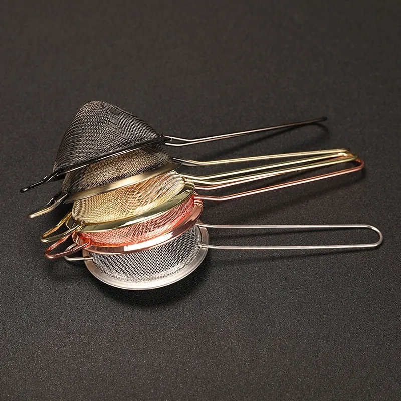 304 Коническое коктейльное сито из нержавеющей стали отлично подходит для