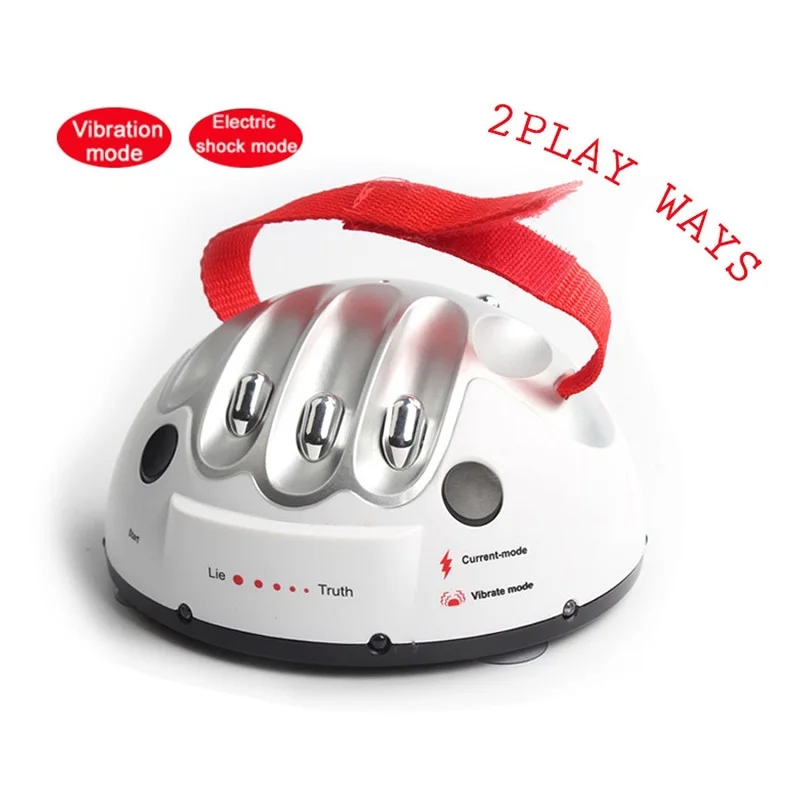 

Novelty & Gag Toys Polygraph Toy Funny Polygraph Toys Polygraph Test Electric Shock Lie Detector Shocking Liar Truth Dare Game