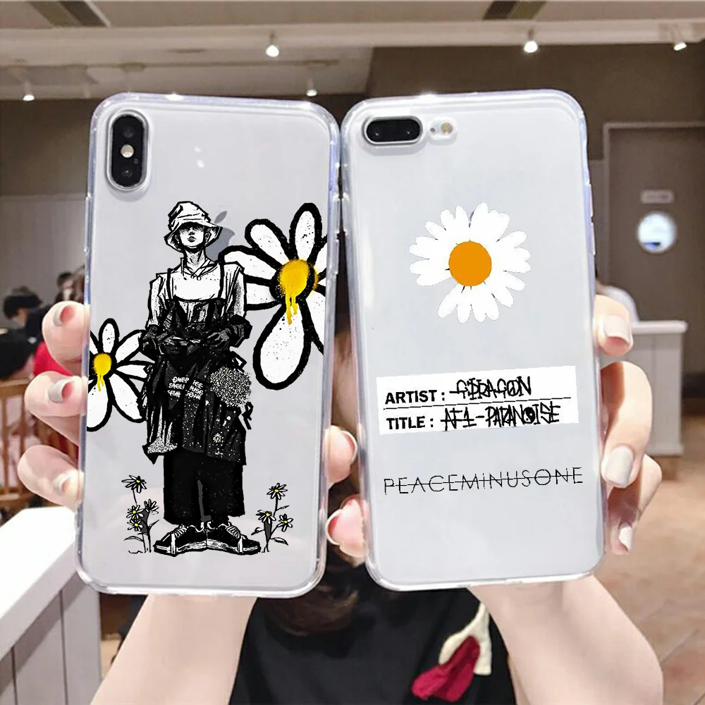 G-DRAGON PEACEMINUSONE Chrysanthemum чехол для телефона iPhone 13 Pro Max 12 Mini 11 SE2020 6 6S 7 8 Plus XS X XR
