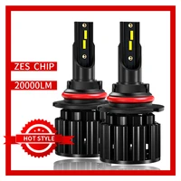 h7 led h11 h4 hb4 hb3 headlight bulb sigle double beam h8 h1 9005 9006 auto lamp motorcycle diodes for car fog lights zes chip