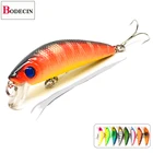 Плавающая приманка, кренкбейт, рыболовные снасти, снасть, изогнутый гольян, 3D рыбий глаз, Джеркбейт, искусственные приманки, Воблер для рыбы, щуки, море