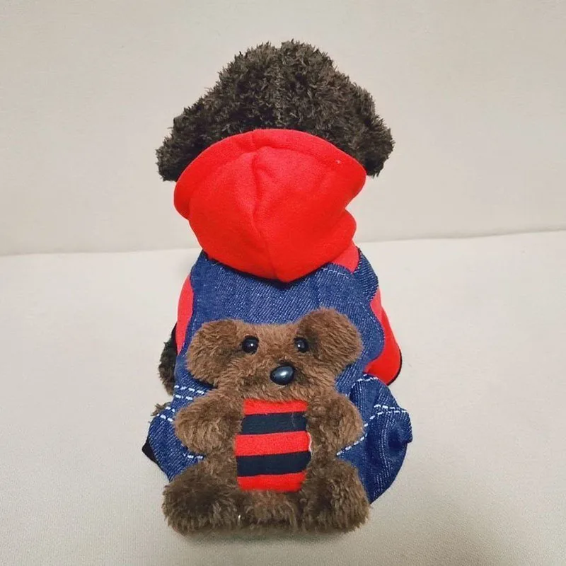 

Pet Cat Clothes Puppy Dog Cat Funny Dinosaur Costume Winter Warm Plush Cat Coat Fleece Hoodies Sweater Small Dog Kitten Clothing