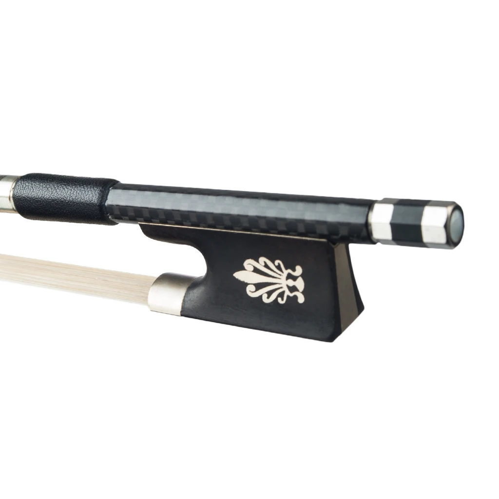 Улучшенный 4/4 скрипка/Скрипка Лук углеродное волокно лук сетка палка серебряная