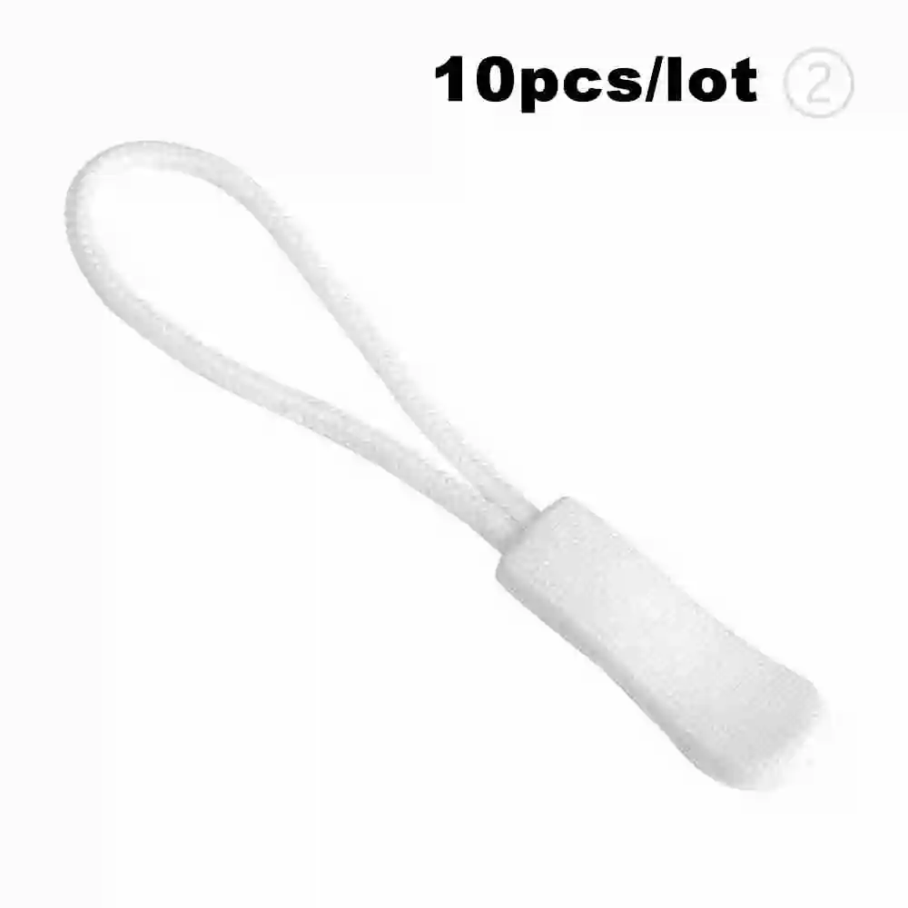 Zipper Puller 10 шт./упак. 3# нейлоновая застежка-молния Выдвижная ползунок головка для ремонта DIY подушка одеяло постельные принадлежности сумка 20 цветов на выбор - Цвет: Zipper Puller