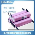 Аккумуляторная батарея Liitokala, 100% оригинальная, 18650, 2600 мАч