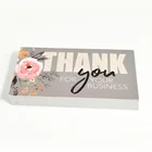 Открытки с цветами и надписью Thank You для подарочной упаковки, 30 шт., 9 см * 5,4 см