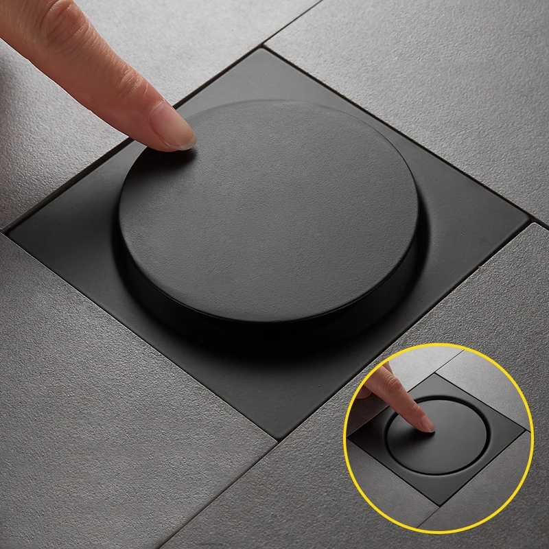 Отверстие для слива в полу квадратная Выдвижная Крышка ванной комнаты сито душа