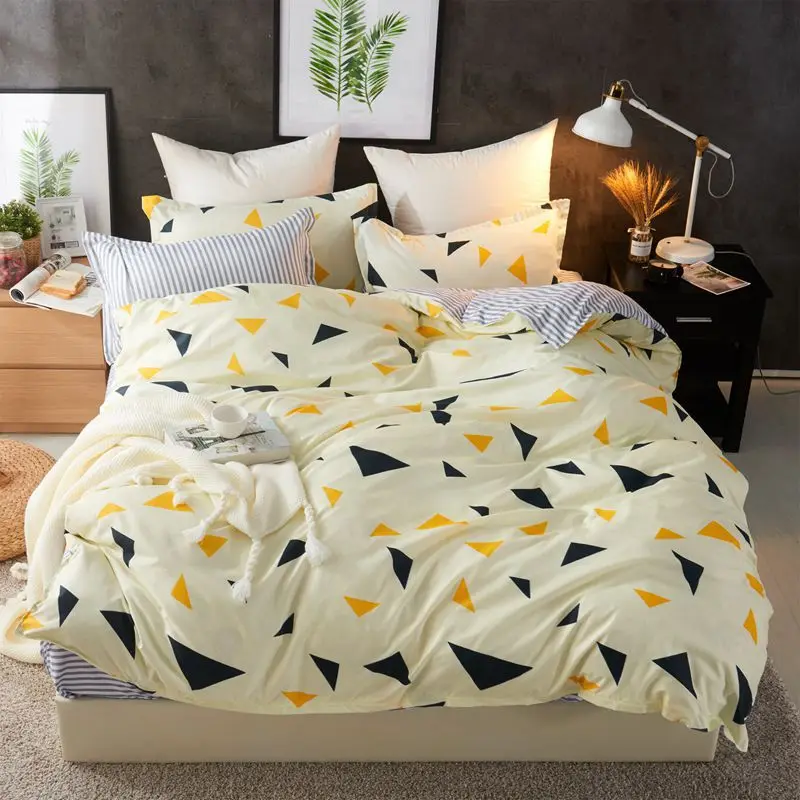 Adult Kids Boy Girl Soft Cotton Bedding Set New Fashion Bed Linen Single Twin Queen King Size 150x200 180x220 200x230 220x240 cm | Дом и сад
