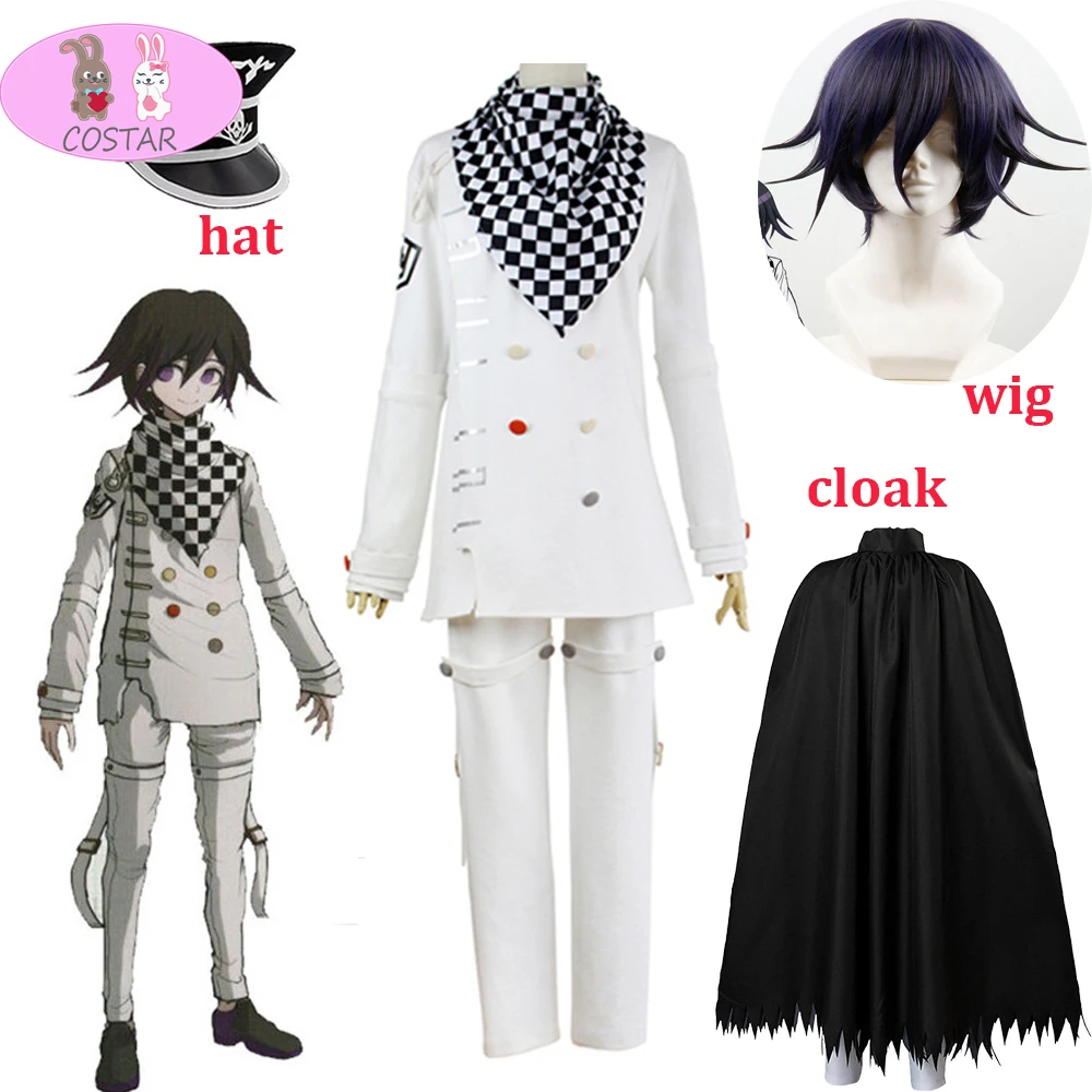 2020 Danganronpa V3 ума kokichi косплэй костюм японского аниме игры Школьная униформа одежды