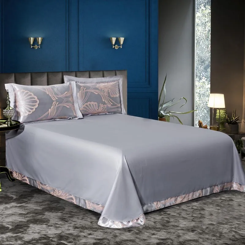 

Luxury Satin Silky Floral Paisley Duvet Cover Set Queen King 4Pcs Cotton Microfiber Soft Bedding set Bed sheet Pillow shams