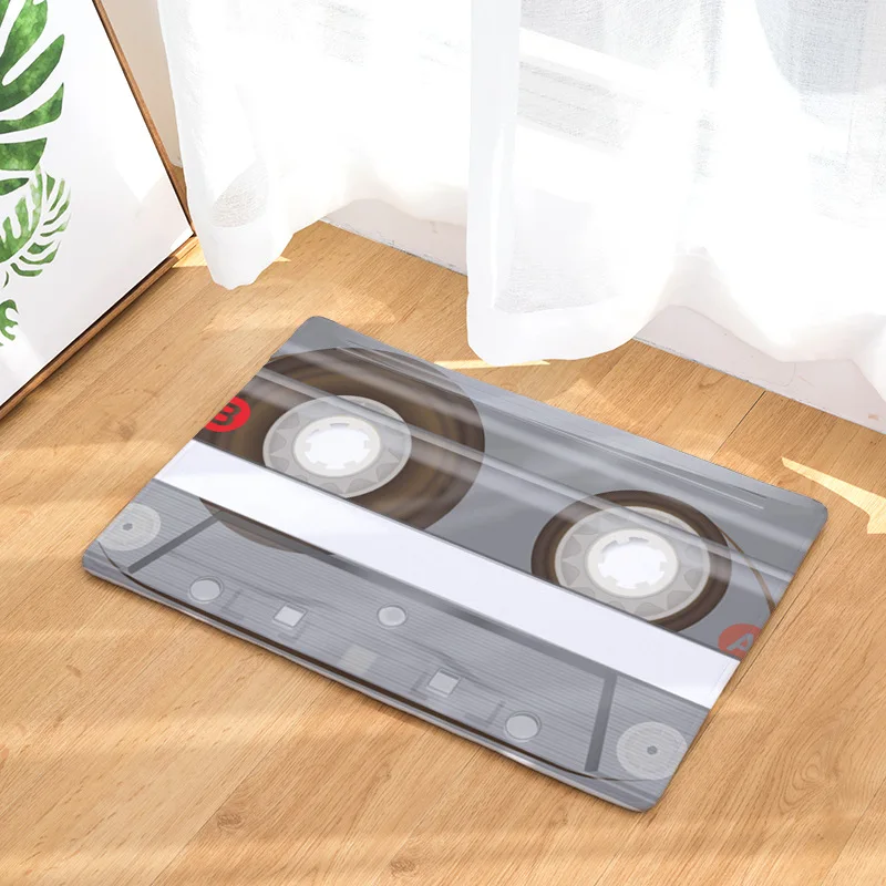 3D клейкие коврики, противоскользящие напольные коврики, клейкие ленты с рисунком, коврик для ванной комнаты, кухни, Входные Коврики, домашний декор, 40x60, 50x80 см
