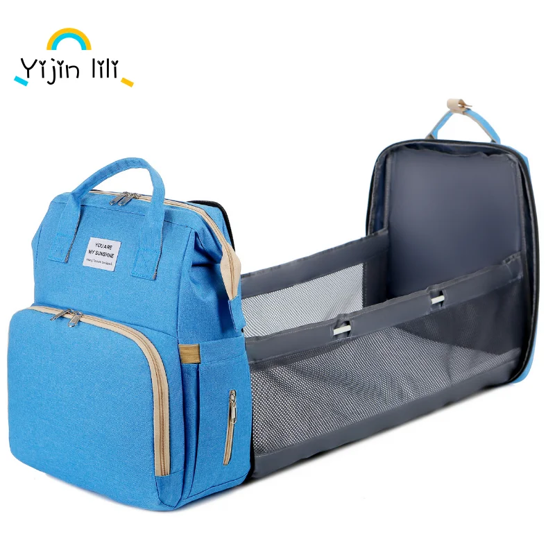 Портативная складная кроватка дорожная кровать сумка для мамы легкая