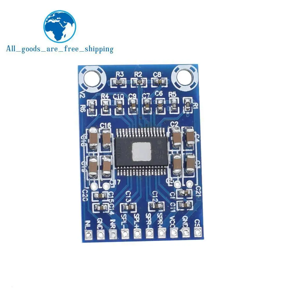 Завеса DC 12 V-24 V 2x50 Вт двухканальный Мини цифровой усилитель класса D 50 Вт+ 50 Вт TPA3116D2 XH-M562 усилитель 50 Вт Мощность Плата усилителя