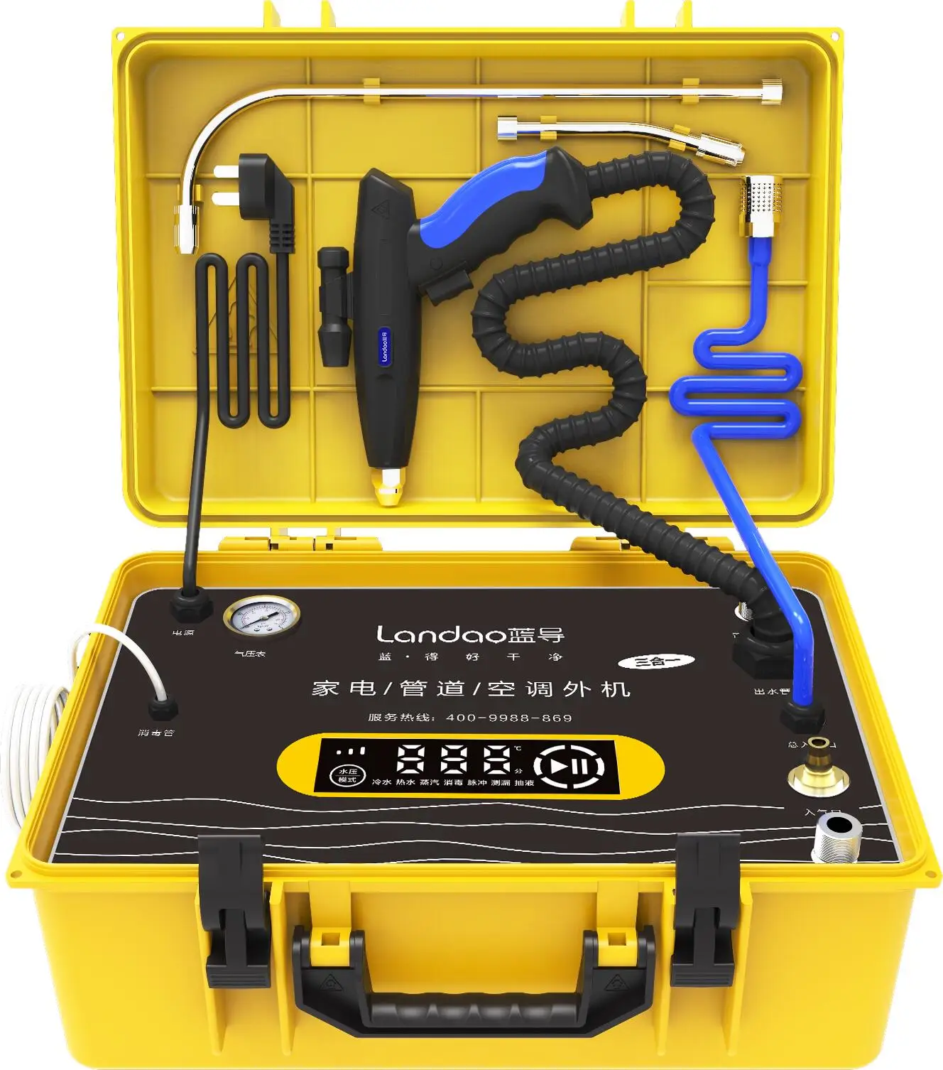 

zq Household Appliance Cleaning Multifunctional Range Hood Air Conditioner High Temperature Steam Cleaner