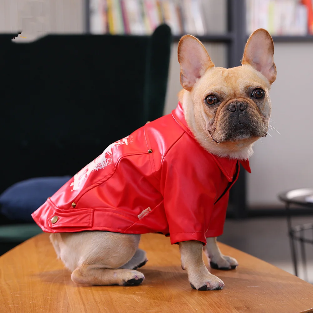 

Locomotive Jacket Dog Clothes French Bulldog Puppy Pet Warm Coat Pets Dogs Clothing For Small Dogs Puppy Outfit Overalls For Dog