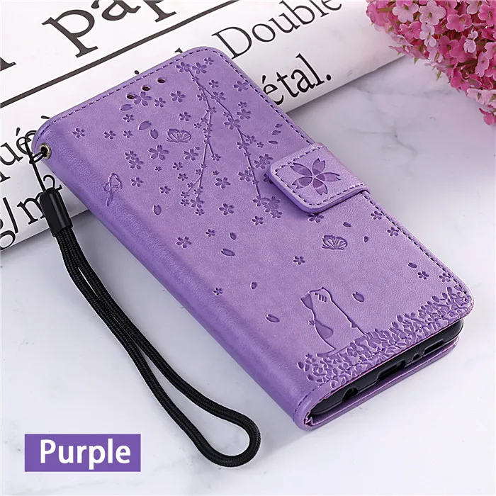 Purple Роскошный флип-чехол s для iPhone 11 Pro MAX XS XR X XS MAX 8 Plus 6 6S Plus 7 Plus чехол для телефона из искусственной кожи кошелек Магнитный чехол-подставка - Цвет: Purple