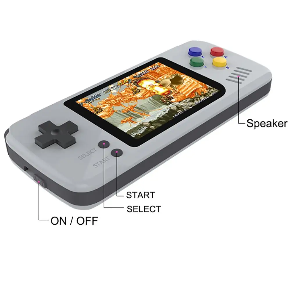 2019 новые 64 bit с открытым исходным кодом ручная игровая машина для FC GBA SFC MD PS