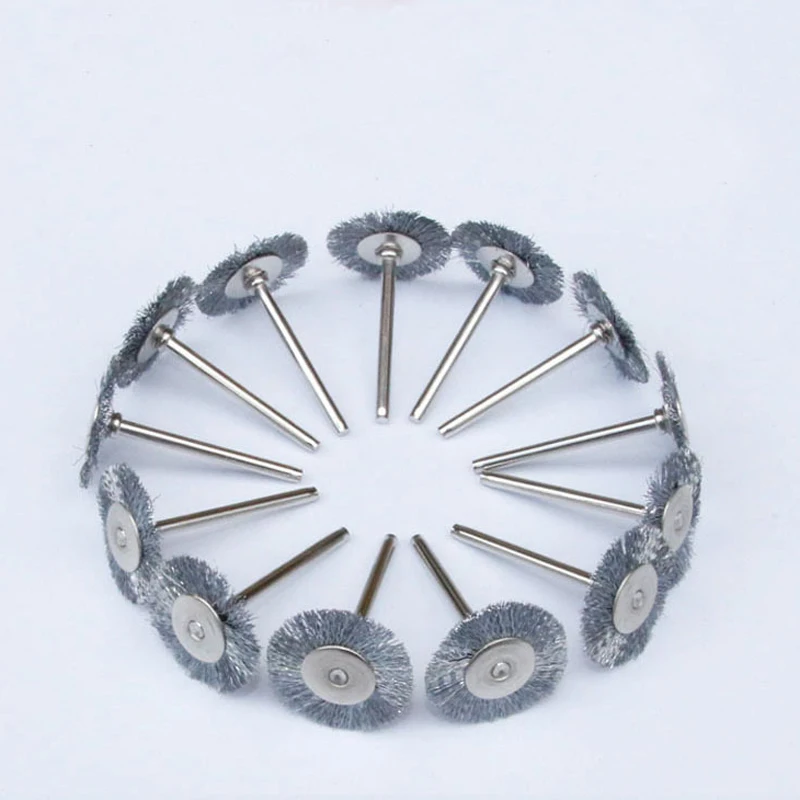 

rotary tool for mini drill tools electric deburring brushed wheels 22mm Platinum Blades Steel Wire Wheel Brush