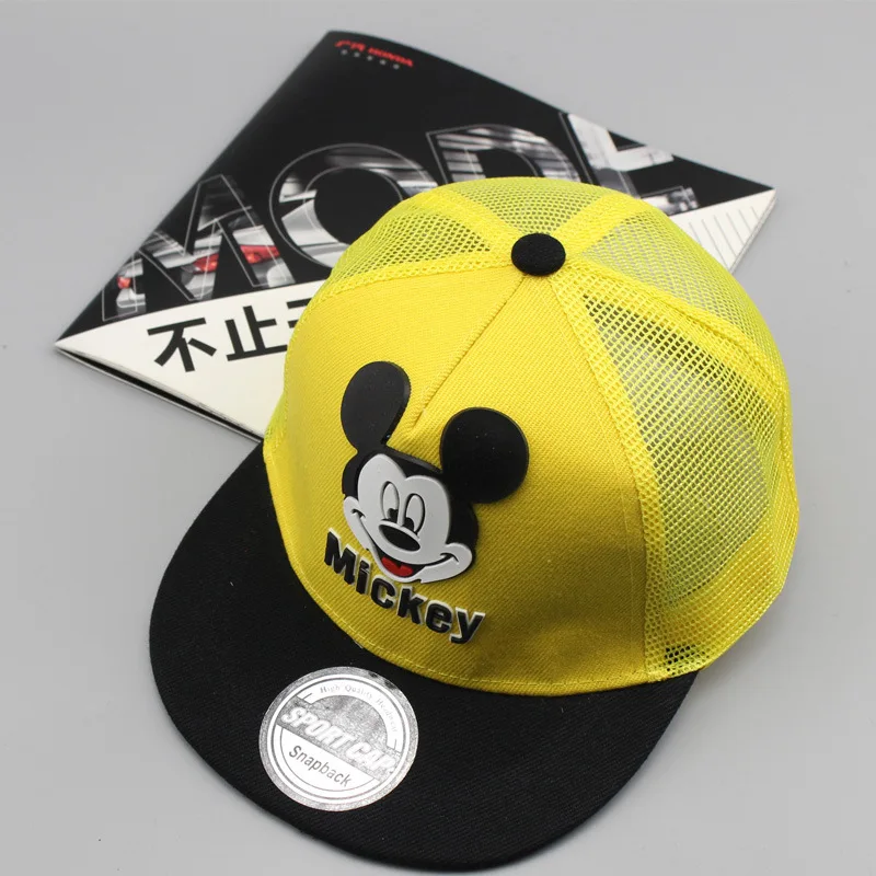 Шляпа для мальчиков с Микки из мультфильма Детская шляпа и девочек здоровые