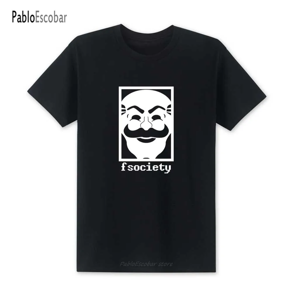 Новые мужские футболки shubuzhi с надписью Mr Robot модная мужская футболка принтом