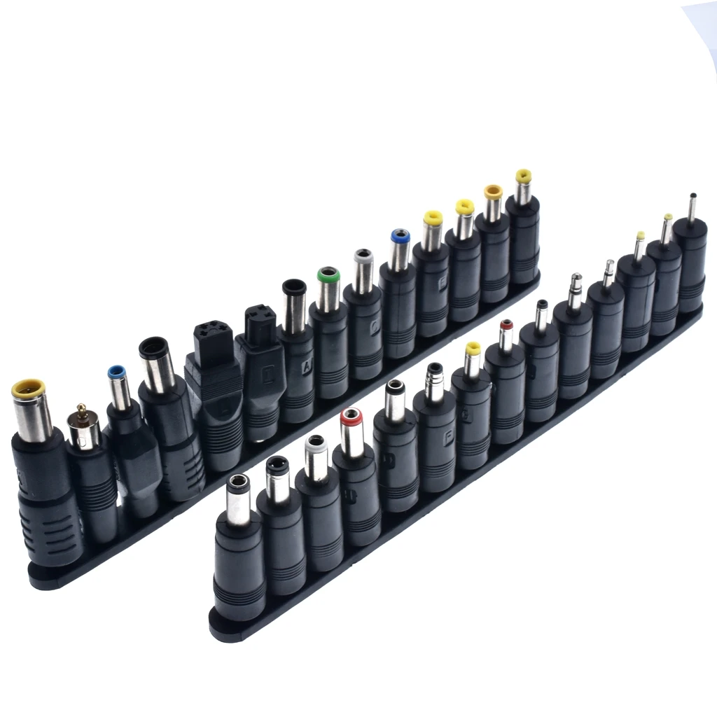 Новинка 28 шт./компл. универсальный штекер шт. питание постоянного тока 5 5x2 1 мм