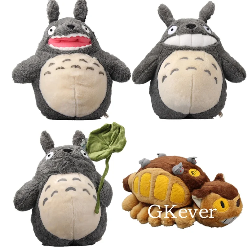 4 стиля Ghibli Хаяо Миядзаки Мой сосед Тоторо Kawaii Плюшевые игрушки Мягкие детские