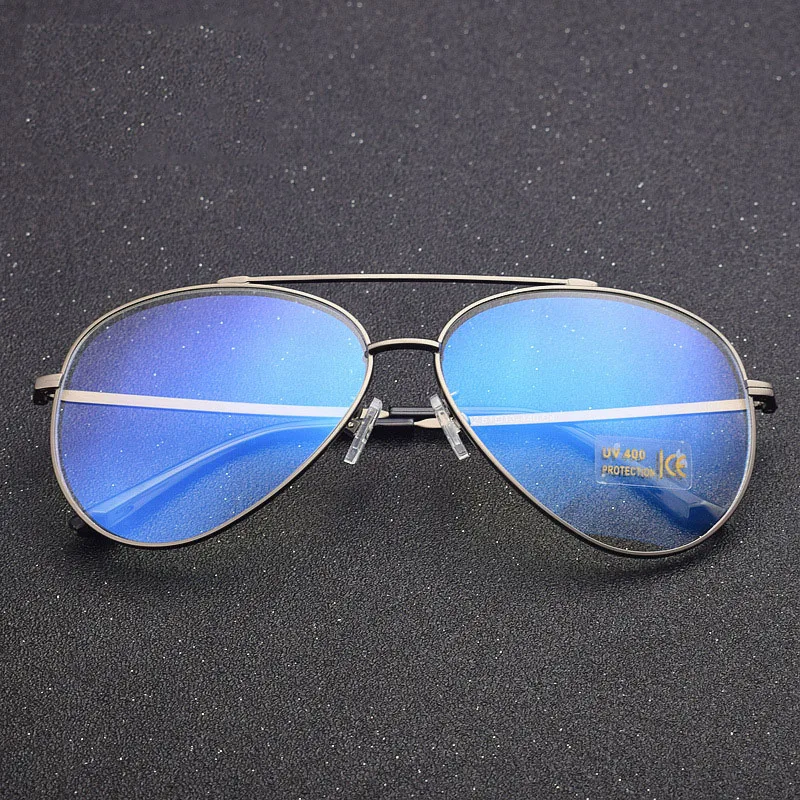

Classic Pilot Glasses Frame Women Metal Optical Myopia Eyeglasses Men Prescription Spectacle Frames Vintage Fake Eyewear Oculos
