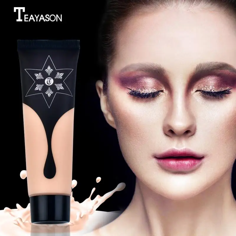 Крем для лица водостойкий с полным покрытием Жидкая основа макияжа TSLM2| |