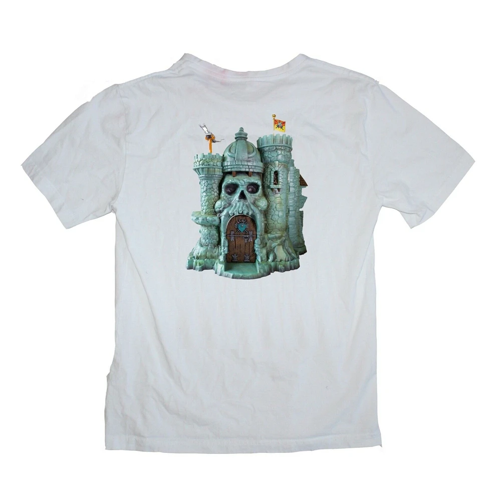 He Man/футболка с рисунком замка грейчерепа 80 S Skeletor Eternia Размеры Xxxl много цветов