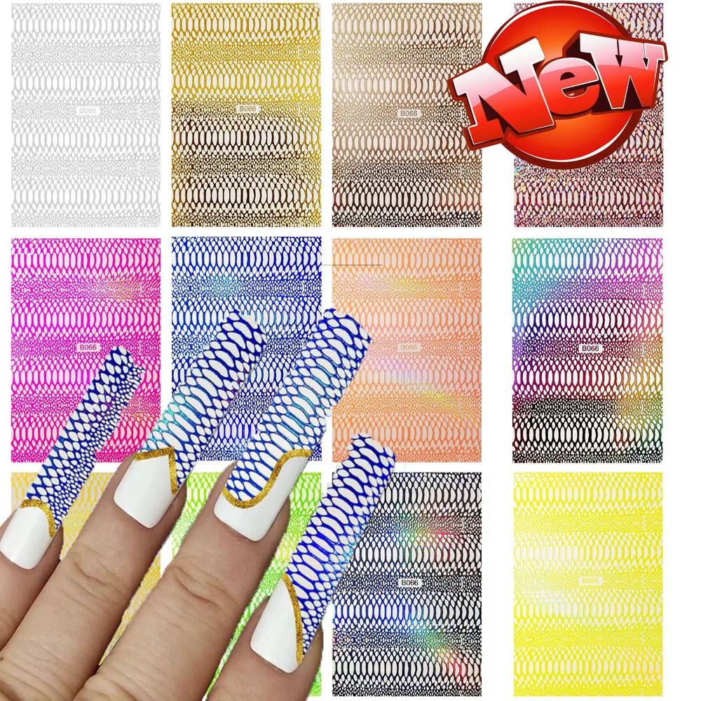 Неоновые наклейки для ногтей &quotкрокодил&quot 3D принт наклейка &quotРусалка&quot