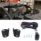 Для 2017-UP Can-am Maverick X3, верхняя подсветка заднего хода B-Pillar Mount  Rocker Wire Kit с переключателем UTV Accessories