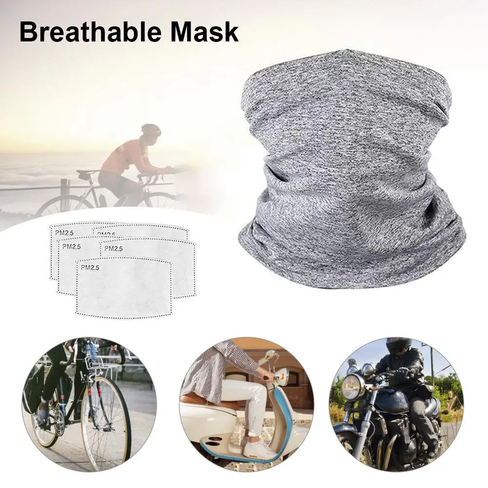 Многофункциональная маска для езды на велосипеде рыбалки шарф шейный бандаж