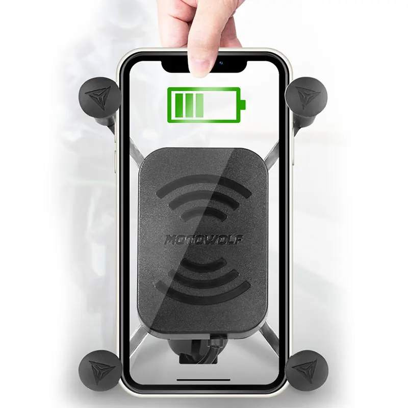 Мобильный телефон держатель для мотоцикла беспроводное зарядное устройство GPS