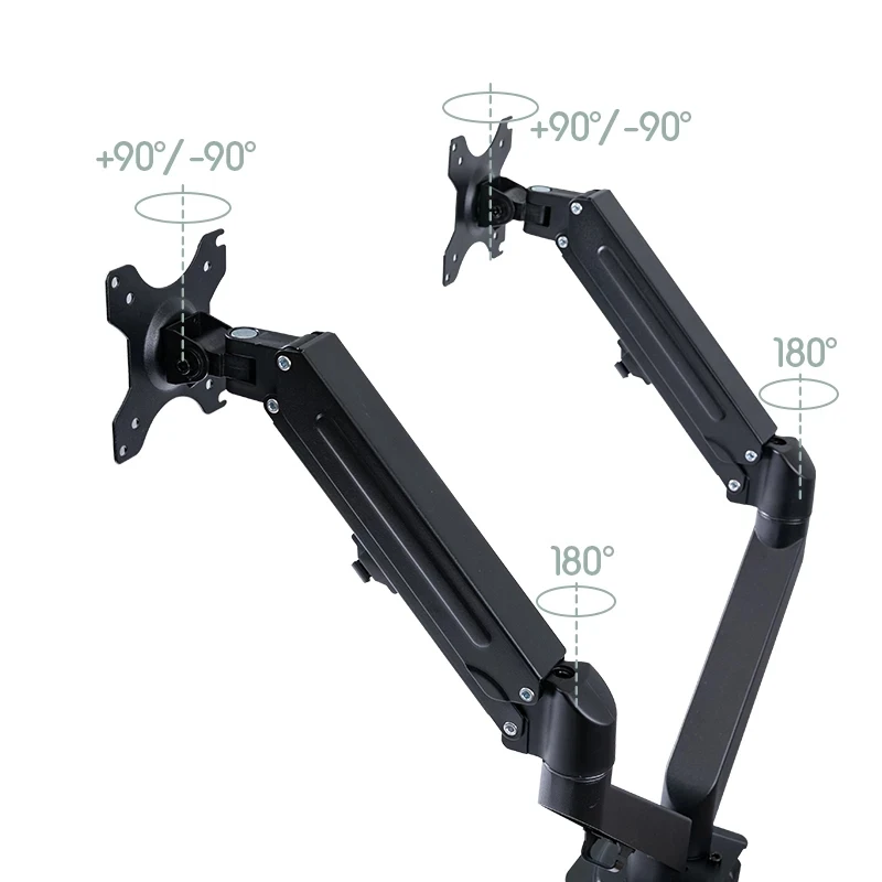 Двойная подставка для монитора LN ЖК-экранов ПК диагональю 13-27 Светодиодный