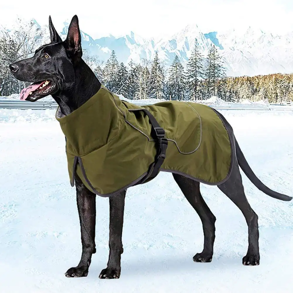 

Dog Winter Coats Waterproof Windproof Warm Pet Clothes Puppies Jacket Reflective Vest for Small Medium Large Dogs