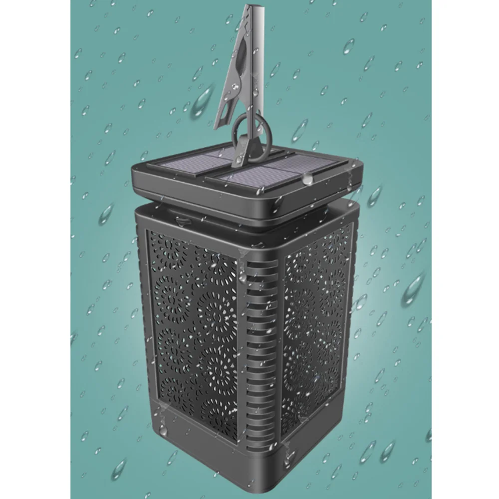 

1 Pc LED Solar Lantern Outdoor Waterproof Hanging Lantern Solar Light Garden Lantern Patio Decor