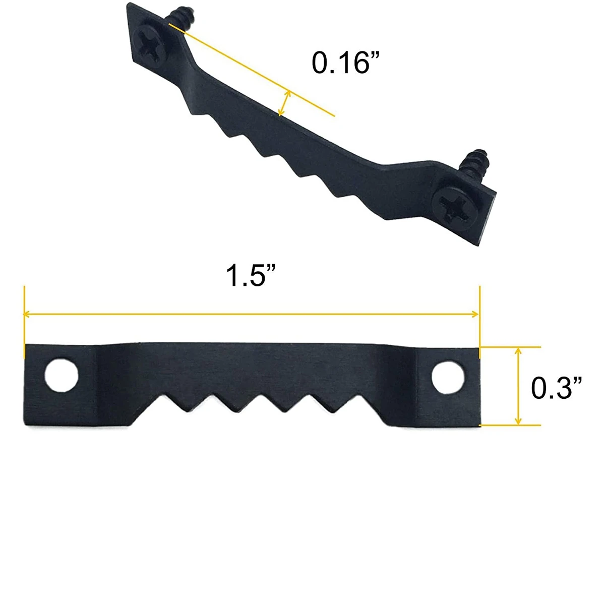 50 шт. в упаковке небольшой пилообразный изображение Вешалки Сталь висит рамы для