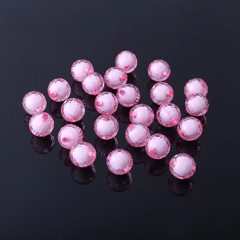 The Best-Selling New 15 14mm Beads Suitable For Making Exquisite Handmade Jewelry DIY Crafts Multi-Color Acrylic Material | Дом и сад