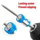 Универсальное магнитное кольцо 14 металлическая отвертка бит магнитное кольцо для 6,35 мм хвостовик анти-коррозия сверло магнит мощный кольцо