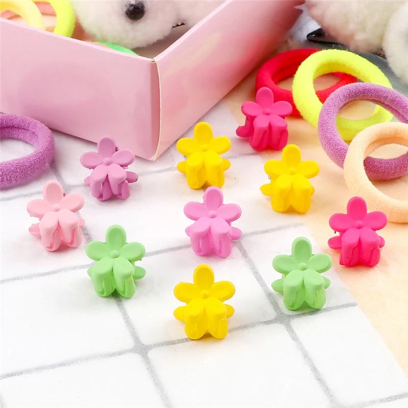 

46Pcs/Set Hair Accessories Set Elastic Hair Band Cute Colorful Hair Clip For Children Baby Girls Holder Headband Barrettes Gifts