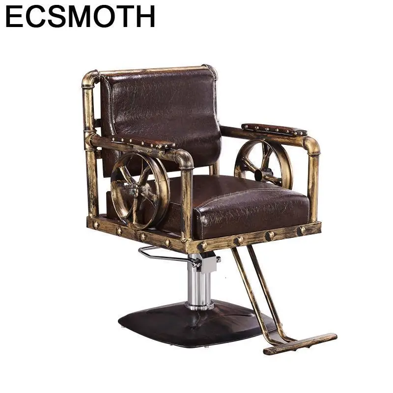 Cabeleireiro Sessel Hair Stoelen Fauteuil Barberia шезлонг мебель Silla Mueble De Barbearia Магазин Салон Парикмахерская парикмахерское кресло