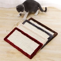 pet scratcher pads board natural sisal protect home furniture foot chair protector pad climbing tree cat scratching mats