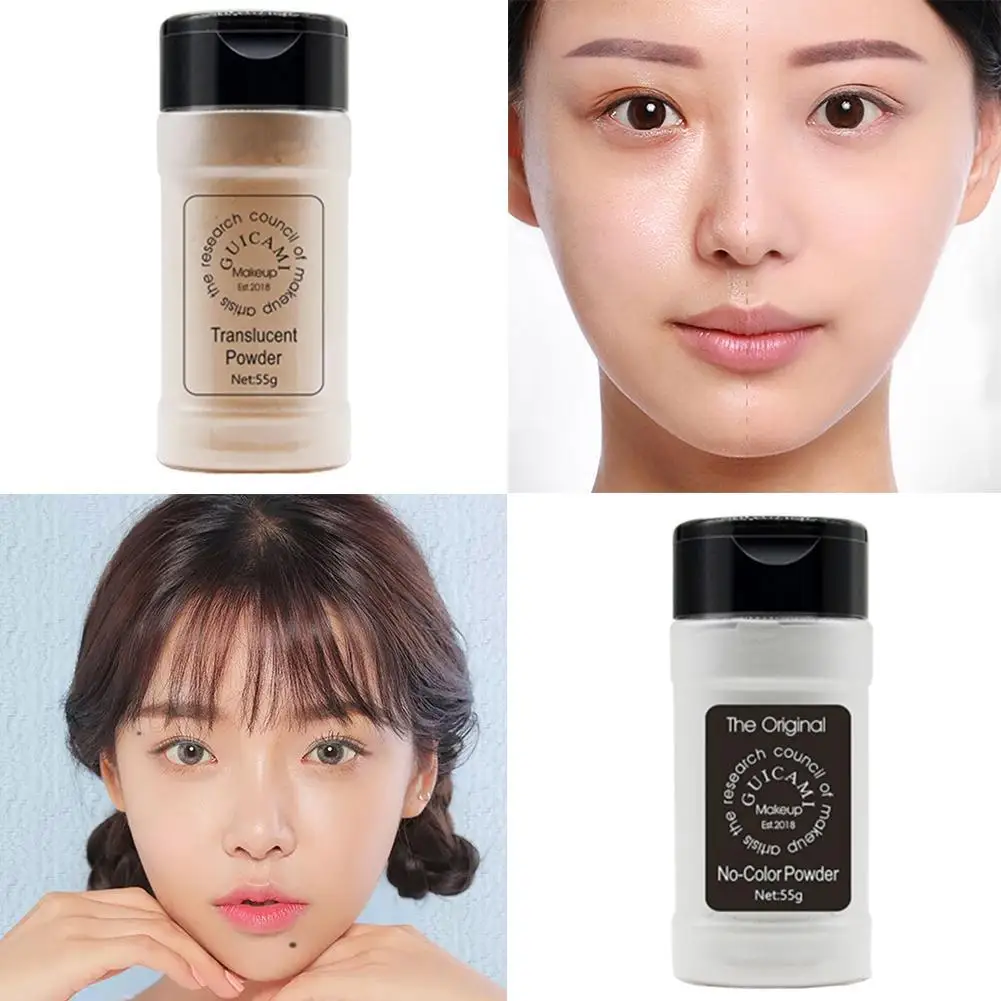 Бренд Лидер продаж пудра для макияжа 2 цвета свободная Порошковая Косметика