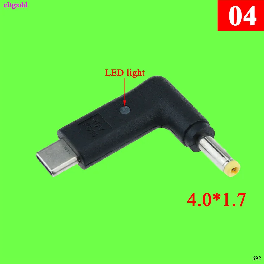 1Pcs USB type c to DC Power male 6.3*3.0 / 4.0X1.7 2.5*0.7 5.5*2.5/usb 5.5*2.1 plug Converter Laptop Adapter connector | Обустройство