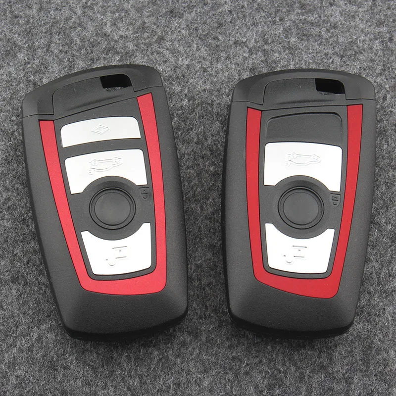 New colorful replacement smart key shell FOB housing case with Uncut Blade For BMW 1 3 5 Series F10 F20 F30 F40 | Автомобили и