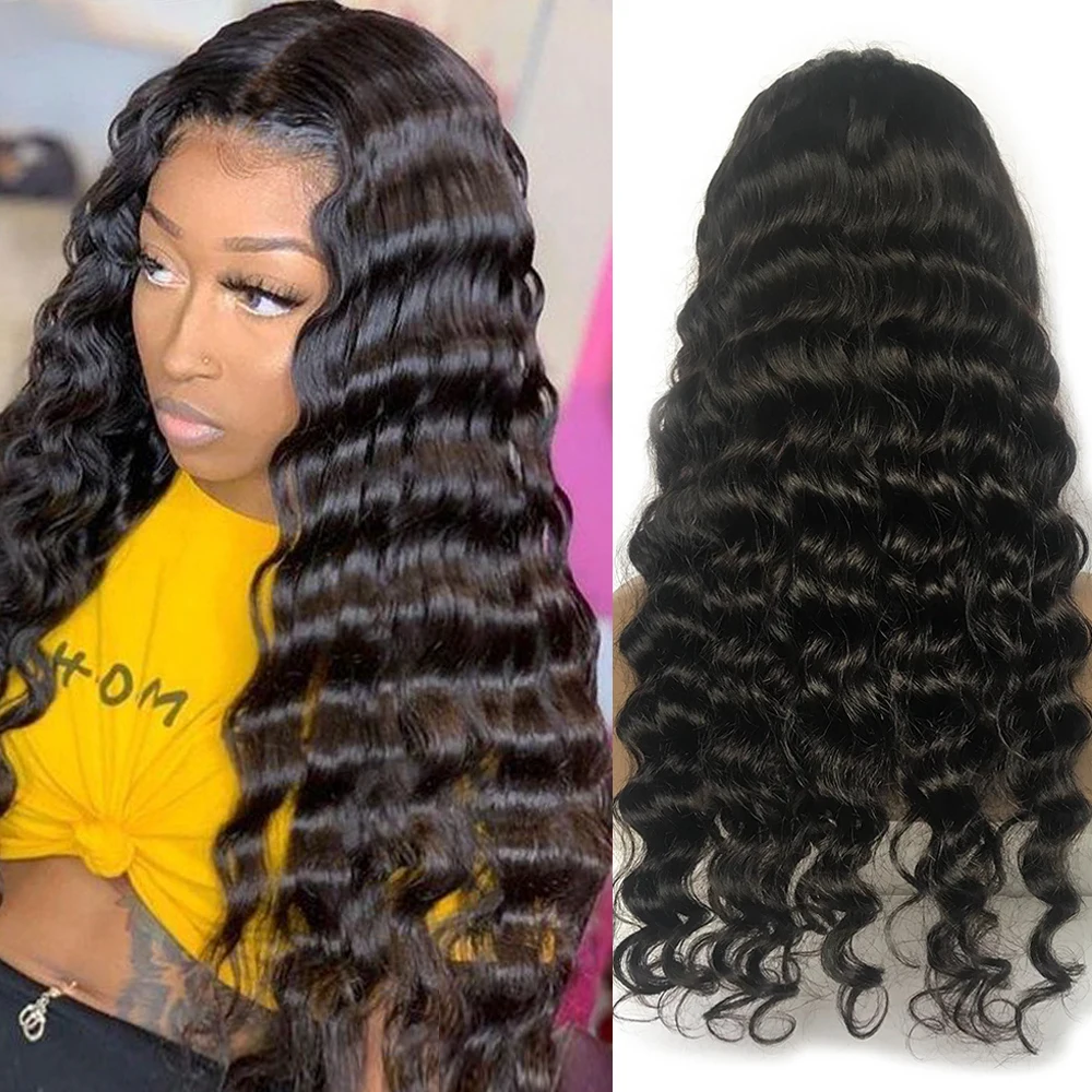 Парик из коротких вьющихся человеческих волос женские волосы Недорогие парики